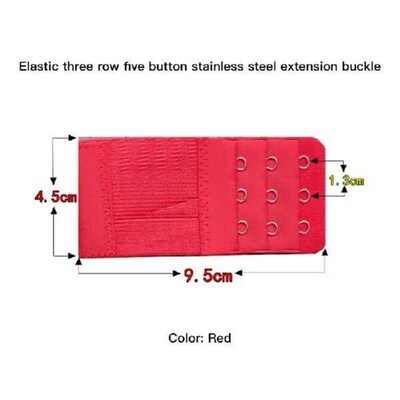 2/3/4PCS Bra Extender Durable Expandable Expander Underwear