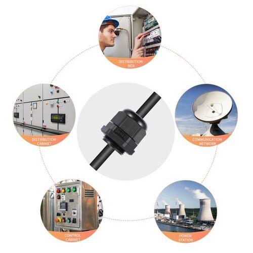 10 Pieces Nylon Cable Gland Kit Waterproof Ip68 Cable Gland
