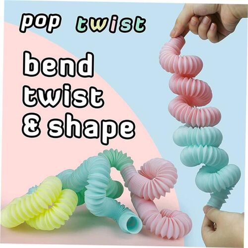 5/6/7Pcs Mini Pop Tubes Sensory Toys for ADHD Autism Fidget