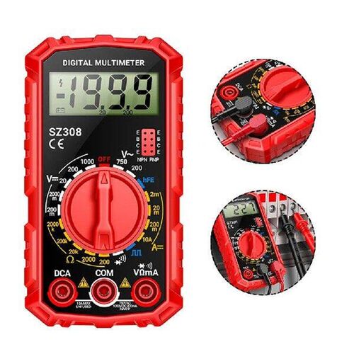 SZ308 Digital Multimeter Voltage Resistance Meter AC/DC