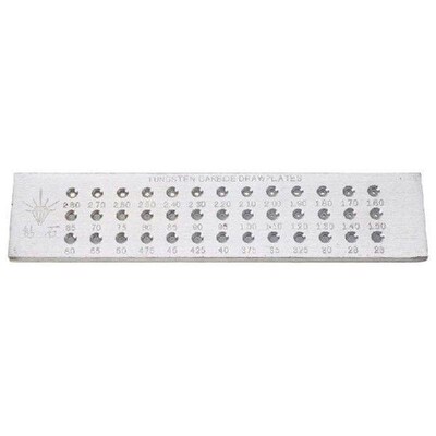 39Round Holes Wire Drawplate 0.26-2.8mm Wire Drawing Plate