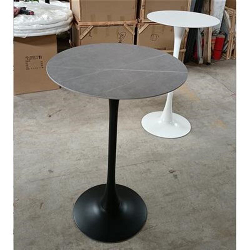 吧台桌酒吧高桌子圆形高脚酒会桌休闲家用岩板吧桌餐厅洽谈餐桌,商业/办公家具,酒吧台,淘宝优惠券,粉丝福利购,淘宝优惠卷