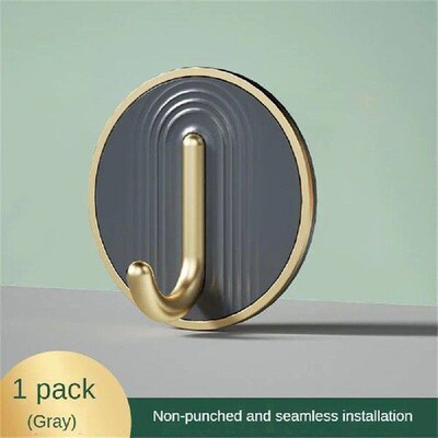 1PC Punch-free Hook Adhesive Strong Non-perforated Hook