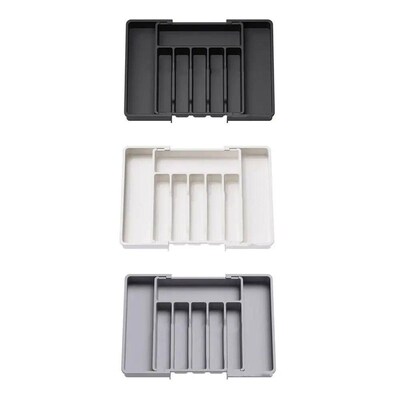 Multipurpose Silverware Drawer Organizer Adjustable Expandab
