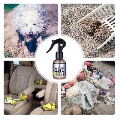 100ml Dog & Cat Deodorant Odor Eliminating Spray Kitten Liqu