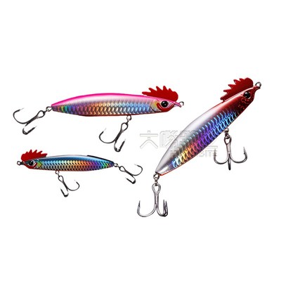 翼路猎人溜达鸡颤沉远投铅笔路亚饵淡水通杀野钓翘嘴海鲈专用假饵
