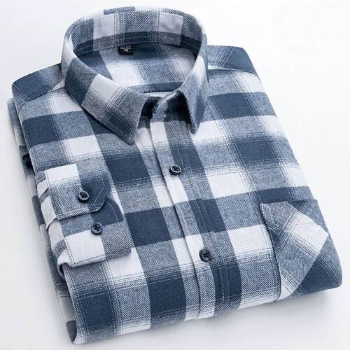 Plus Size 6XL New Mens Plaid Casual Shirts Long Sleeved Che