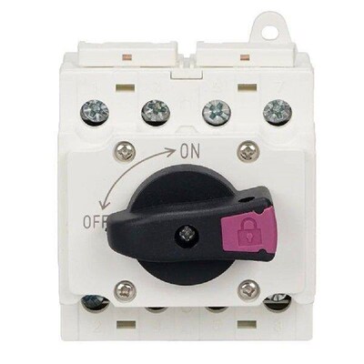 PV Disconnect Switch DC 1200V 32A Waterproof Solar Rotating