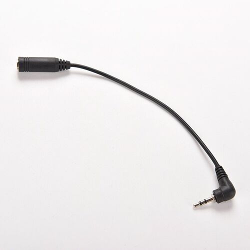 2.5mm Right Angle Male Plug to 3.5mm Female Jack Stereo AUX