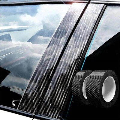 Car Sticker DIY 3D Nano Carbon Fiber Vinyl Self-Adhesive Pro