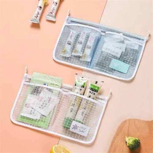 Refrigerator Storage Mesh Bag Hanging Household
