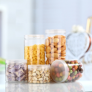 10塑料瓶带盖食品级包装密封大罐子蜜饯茶叶干果爆米花饼干盒