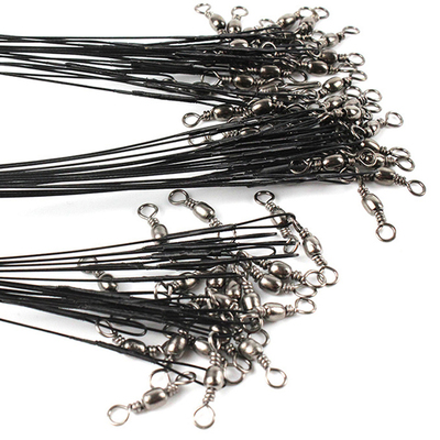 Aorace 20PCS Anti Bite Steel Fishing Line Steel Wire Leader
