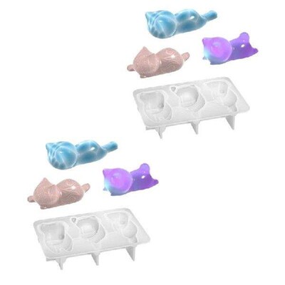 Animal Fondant Molds, 3D Shaped Silicone Moulds, Pen Holder