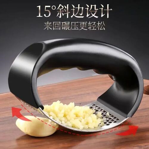 Stainless Steel Garlic Press Crusher Manual Garlic Mincer Ch