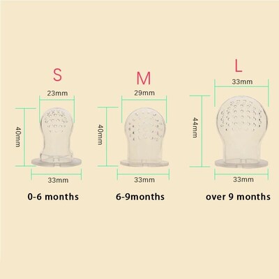 Baby Pacifiers Feeder Baby Nipple Fresh Food Nibbler Kids Fr