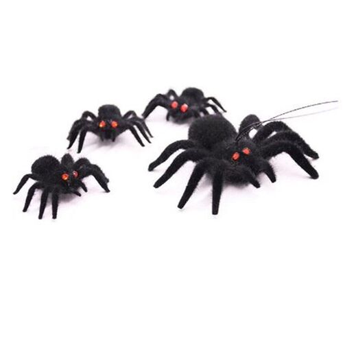 Halloween Flocking Horror Decoration Small Ornaments Spoof T