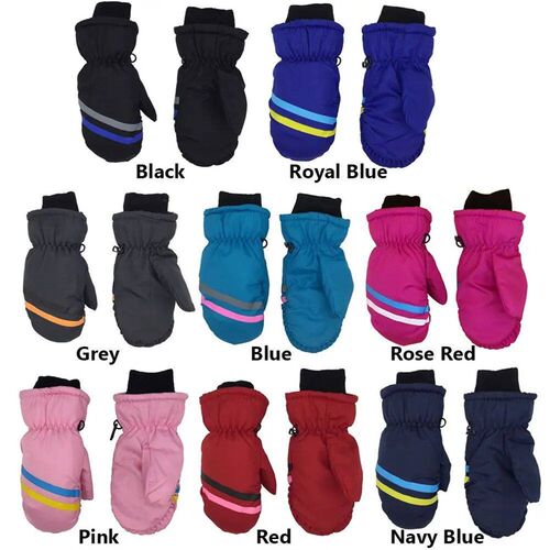 New Children Kids Winter Snow Warm Gloves Boy Girls Ski Snow
