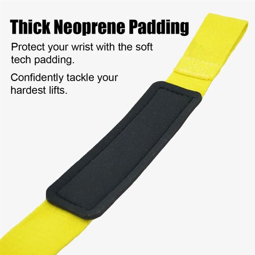 Weight Lifting Wrist Straps Bodybuilding Hand Grip Wrap Gym