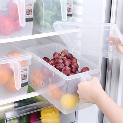 buckets refrigerators food storage boxes transparent