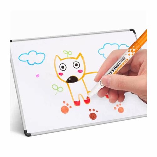 Dry Erase Markers (8 Pack) Low Odor White Markers with Erase