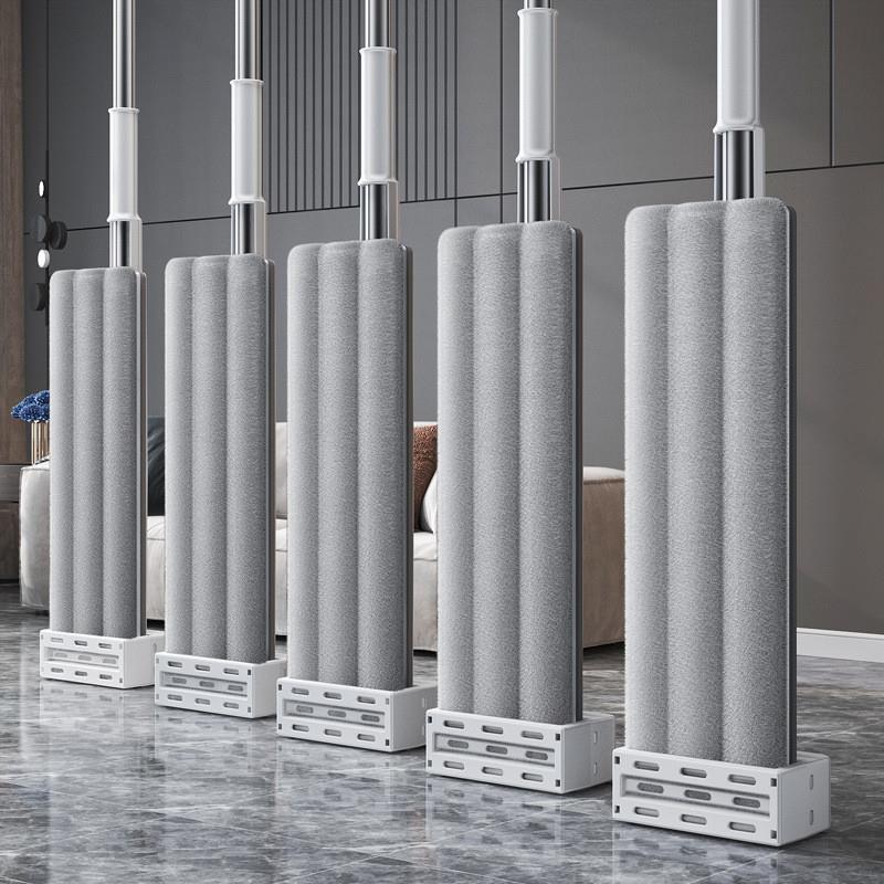 Mop Floor Cleaning System Flat Mop Mop Pads Wet Dust Mopping