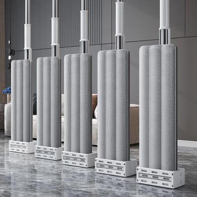 Mop Floor Cleaning System Flat Mop Mop Pads Wet Dust Mopping