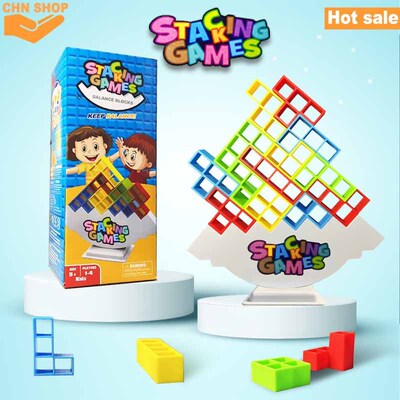 Stacking Game Tetra Tower Blocks Stack Building Blocks Balan
