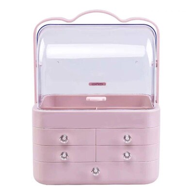 Women easy to carry Cosmetic case,Nails Makeup Toolbox,Multi