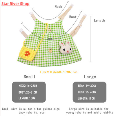 Pet Bunny Clothes Cat Lop-eared Rabbit Decoration Costume Tr