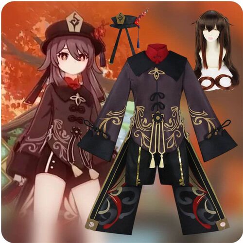 Hutao Cosplay Game Cosplay Costume Uniform Game Hu Tao
