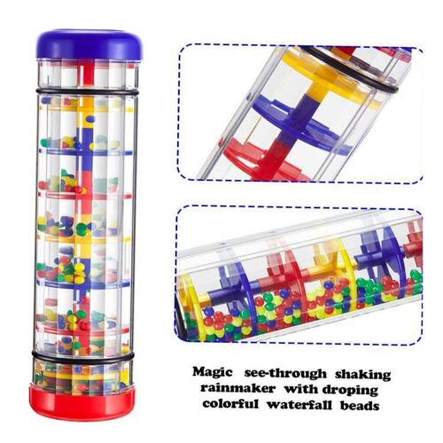 Rainmaker Baby Toys Rain Stick for Babies  6  12 Months Ratt