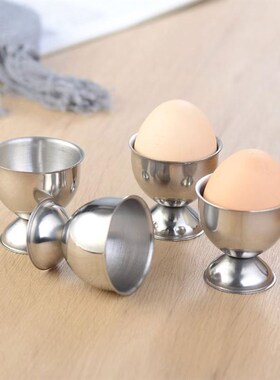 Stainless Steel Soft Boiled Egg Cups egg Holder Tabletop