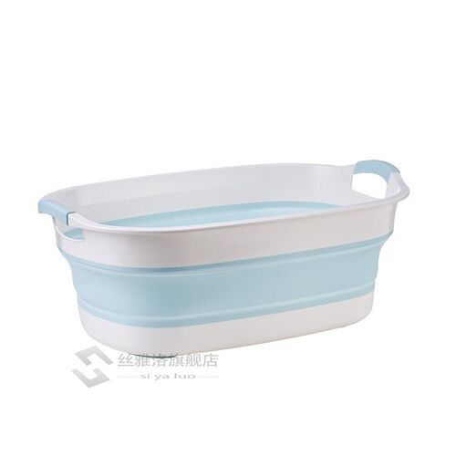 Portable Baby Bath Tub Non-Slip Foldable Bathtub Newborn Fol