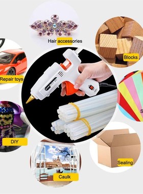 10-100pcs/lot 7mm / 11mm Transparent Hot-melt Gun Glue Stick