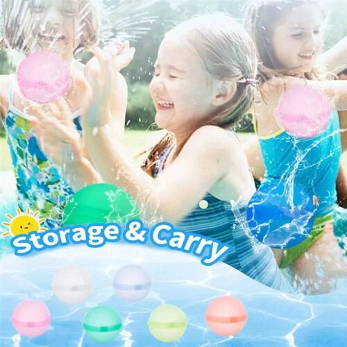 Reusable Water Balloons Toys Quick Fill Self Sealing Water B