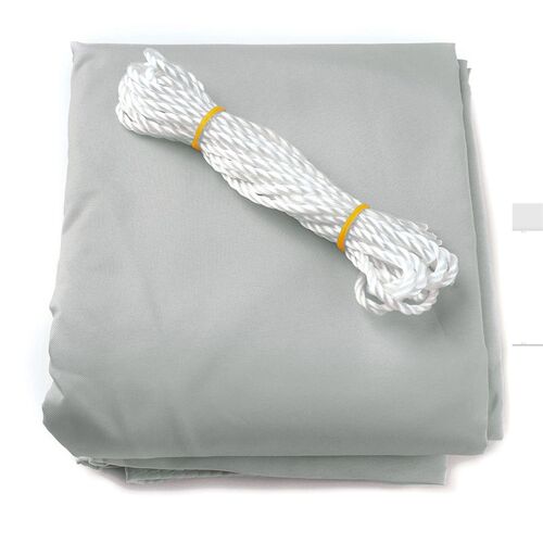 Grey 300D Waterproof Polyester Tent Square Rectangle Shade S