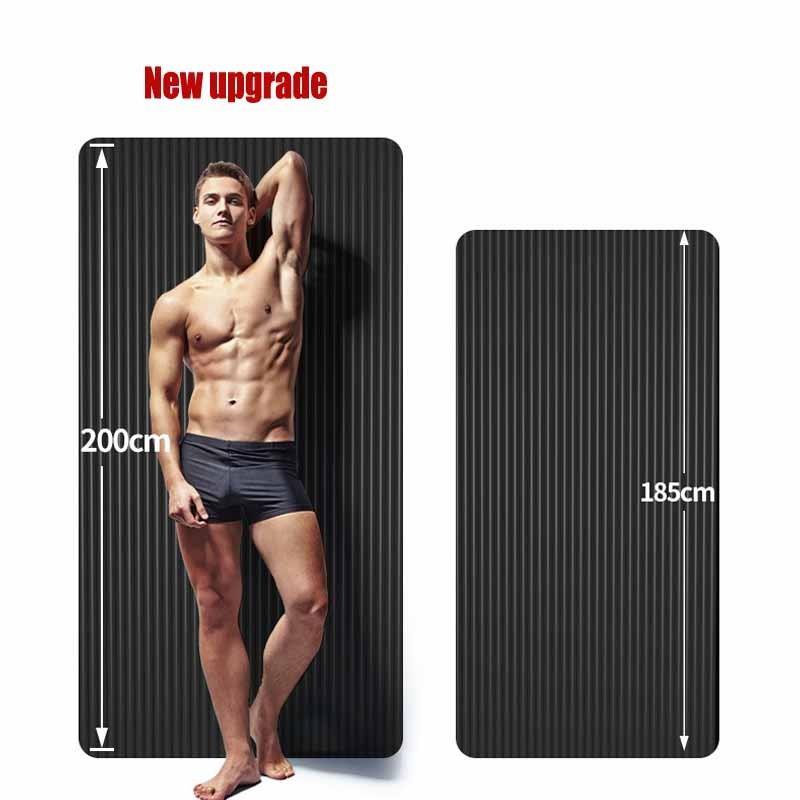Yoga mat GYM Fitness equipment Thickened Non slip yoga mat图片