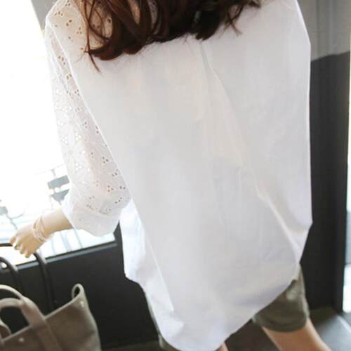 Office White Womens Shirt Tops And Blouses Tunics Plus Size