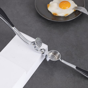 Garlic Press Crusher Ginger Squeezer Masher Handheld Mincer