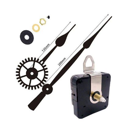 High Torque Long Hands Silent Quartz C Movement