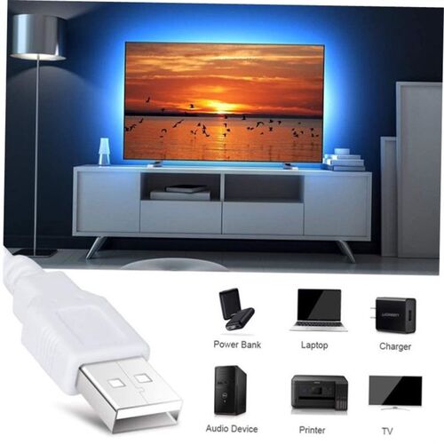 LED Strip Light Bluetooth USB Powered LED Lights Strips With