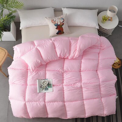 winter duvet quilted quilt king queen twin size comforter 被