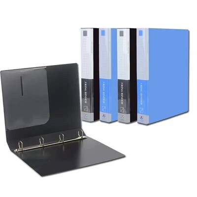 Office Supplies 4-ring Binder A4 Paper Organizer 2-hole Docu