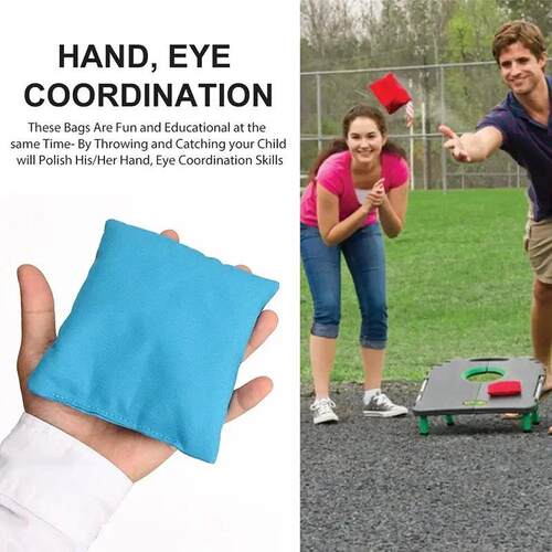 8/16/24pcs Cornhole Bean Bags Set Hole Toss Playing Outdoor