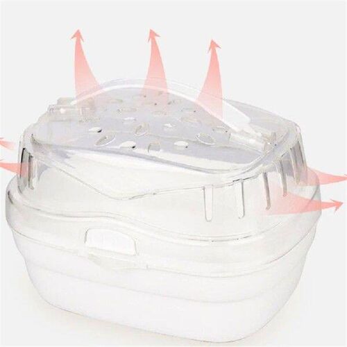 Ventilable Cage for Small Pet Guinea-Pig Travel Box with