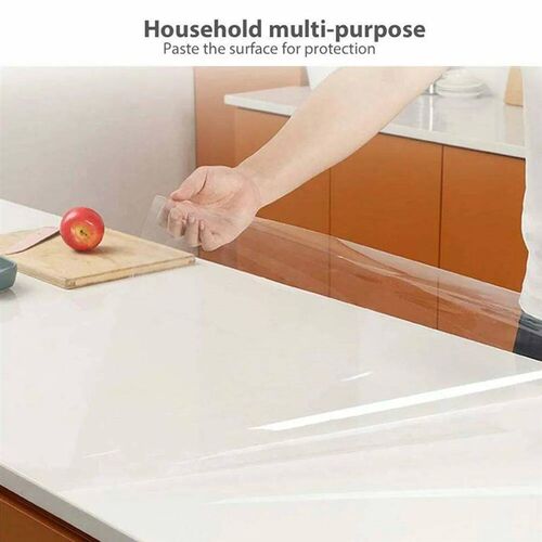 60*300cm Kitchen Oil Proof Wall er Clear Self-Adhesive Film