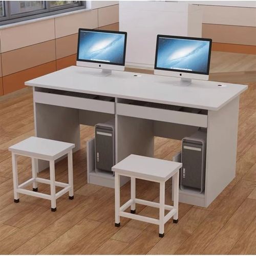 学校机房微机室培训多媒体电脑桌电脑桌机房桌人台式电脑桌