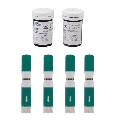 Blood Glucose Test Strips Accurate PET Essential Tool