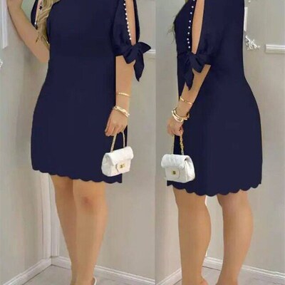 Women Dresses 2024 Summer Fashion Daily New Floral Tribal Pr